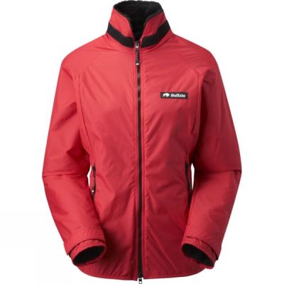 Chaquetas Buffalo Belay Mujer Rojas - Chile YHK651048